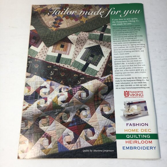 Quiltmaker Magazine Nov/Dec 1998 Tips & 5 New Patterns For Quilting Enthusiasts - Picture 3 of 8